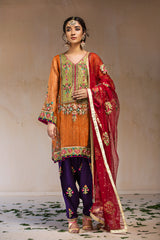 Jasmine Floral Dupatta Red Jasmine Floral Dupatta Red