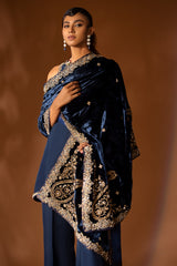 RJK-S-01-22-1 VELVET SHAWL RJK-S-01-22-1 VELVET SHAWL
